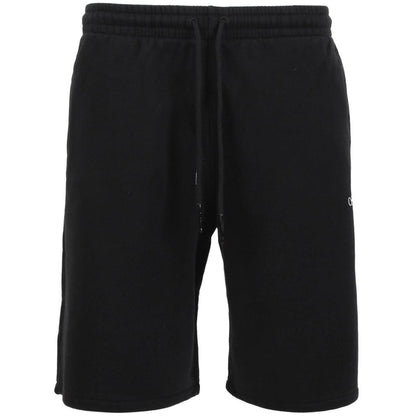 Black - Front - Off-White Unisex Adult Caravaggio Sweat Shorts