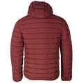 Burgundy - Back - Aquascutum Mens Active Hooded Jacket