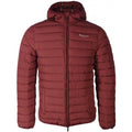 Burgundy - Front - Aquascutum Mens Active Hooded Jacket