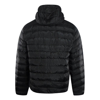 Black - Back - Diesel Mens Plain Padded Jacket