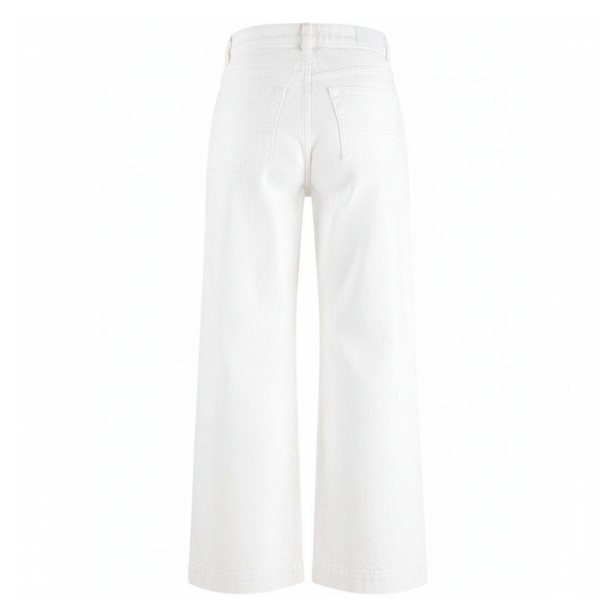 White - Back - Diesel Womens-Ladies D-Laly-SP Flared Jeans