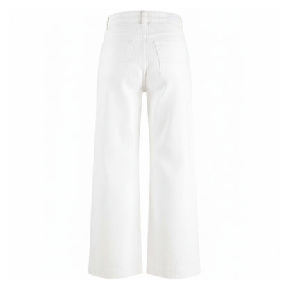 White - Back - Diesel Womens-Ladies D-Laly-SP Flared Jeans
