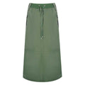 Dark Green - Front - Parajumpers Womens-Ladies Goddess Skirt