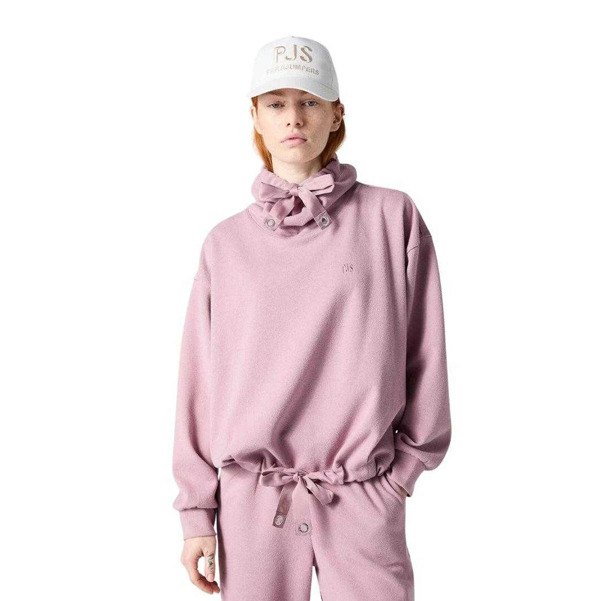 Taupe - Side - Parajumpers Womens-Ladies Zelda Hoodie