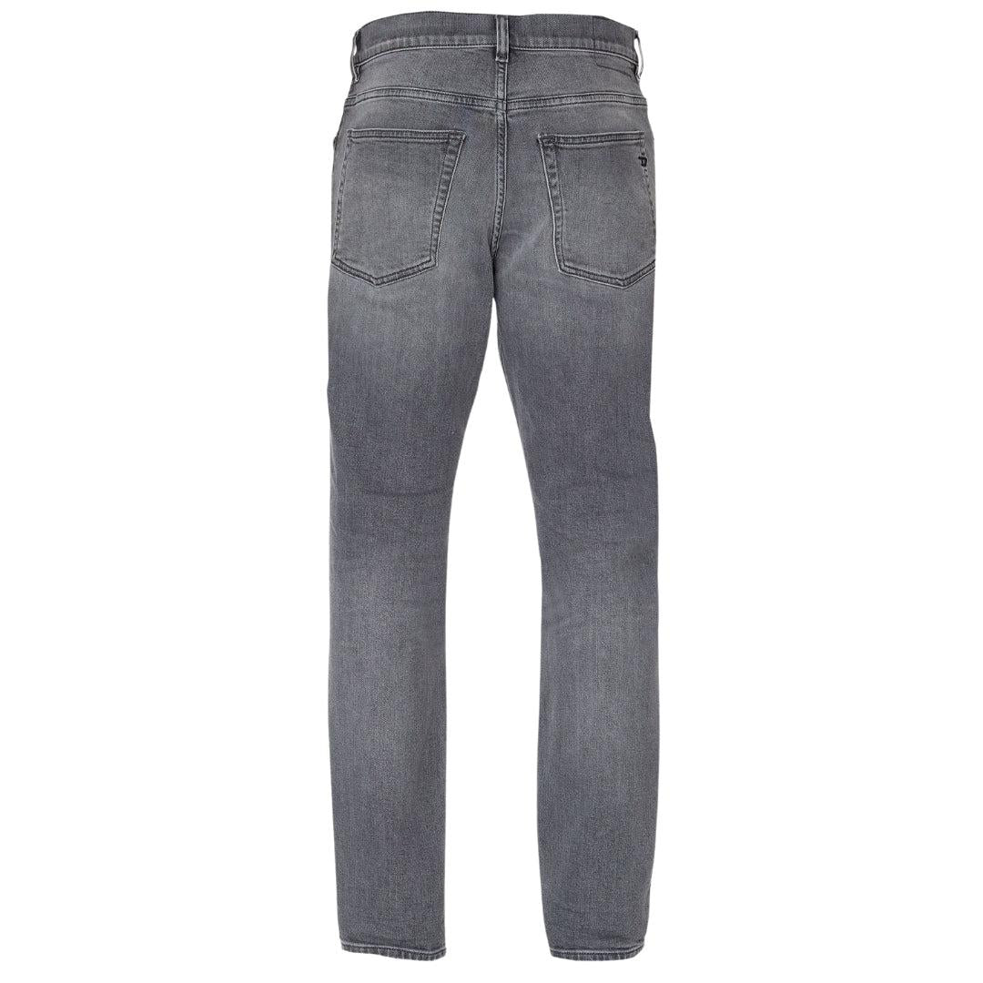 Light Grey - Close up - Diesel Mens D-Fining Tapered Jeans