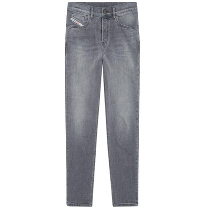 Light Grey - Back - Diesel Mens D-Fining Tapered Jeans