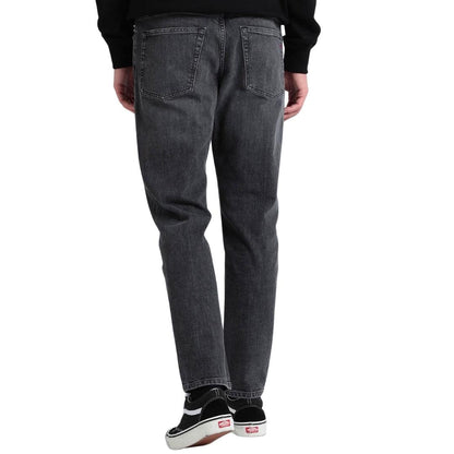 Light Grey - Side - Diesel Mens D-Fining Tapered Jeans