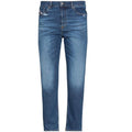Blue Wash - Front - Diesel Mens D-Fining Tapered Jeans