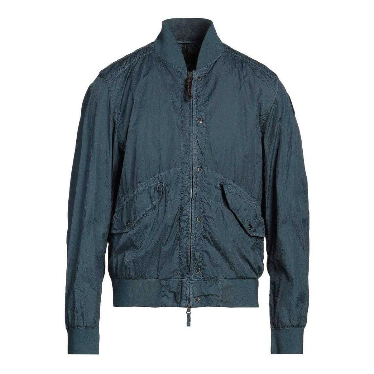 Blue - Front - Parajumpers Mens Novak Bomber Jacket