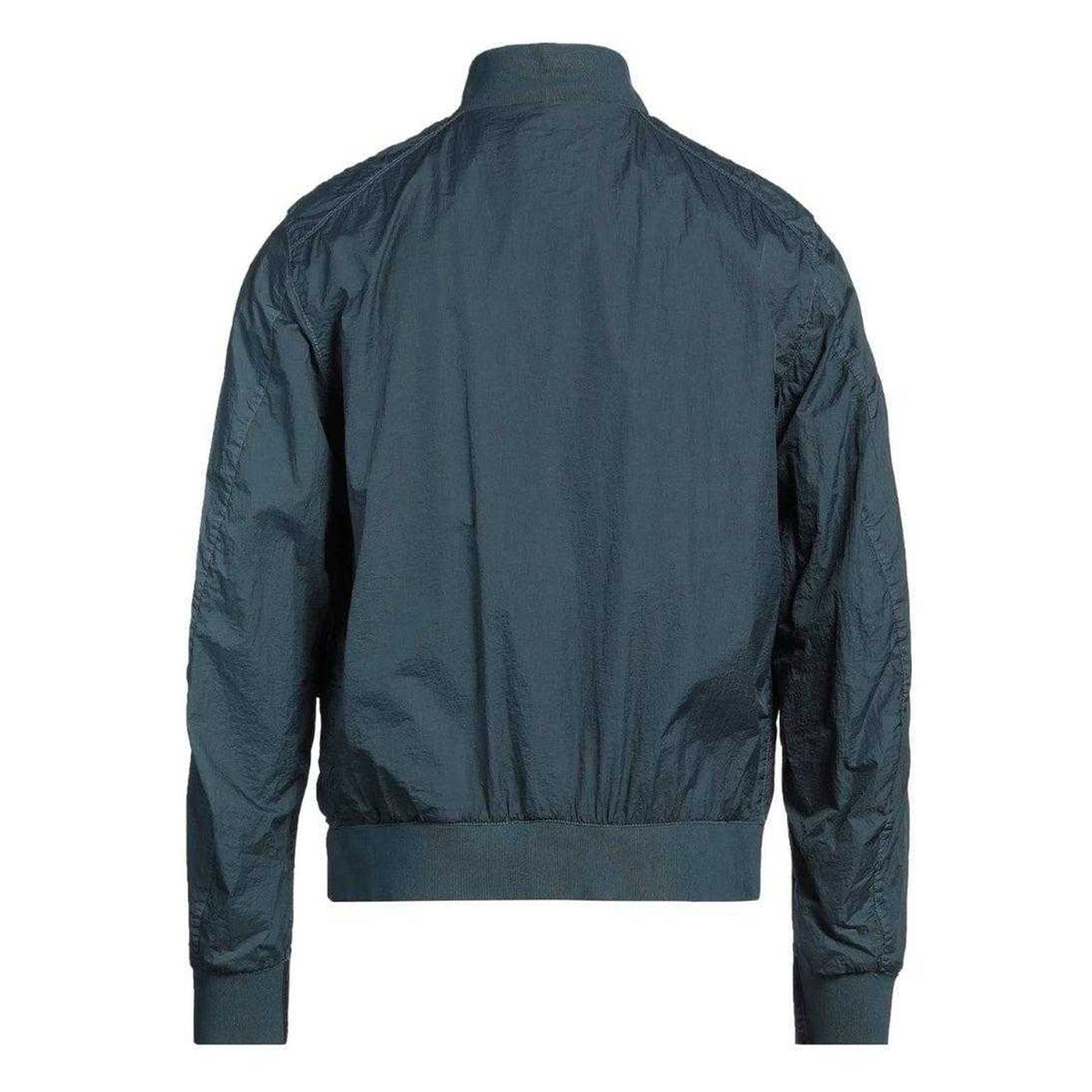 Blue - Back - Parajumpers Mens Novak Bomber Jacket