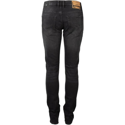 Grey - Side - Diesel Mens Tepphar-X Skinny Jeans