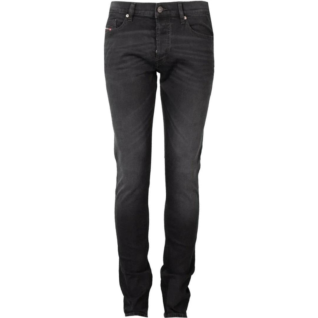Grey - Pack Shot - Diesel Mens Tepphar-X Skinny Jeans