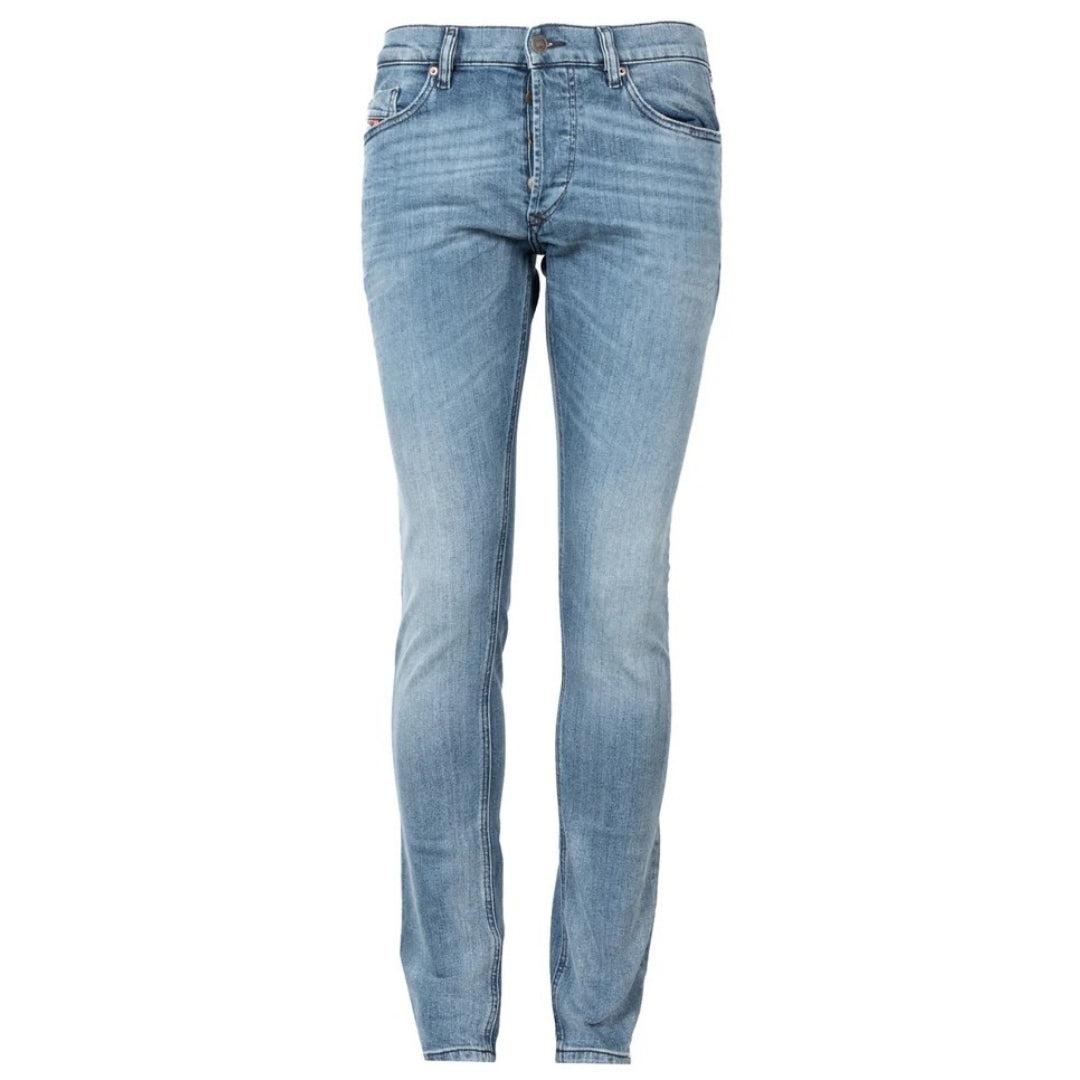 Light Blue - Lifestyle - Diesel Mens Tepphar-X Skinny Jeans