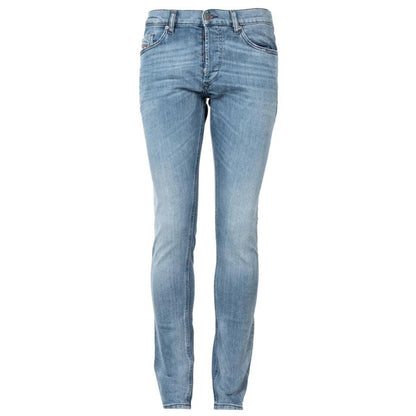 Light Blue - Back - Diesel Mens Tepphar-X Skinny Jeans