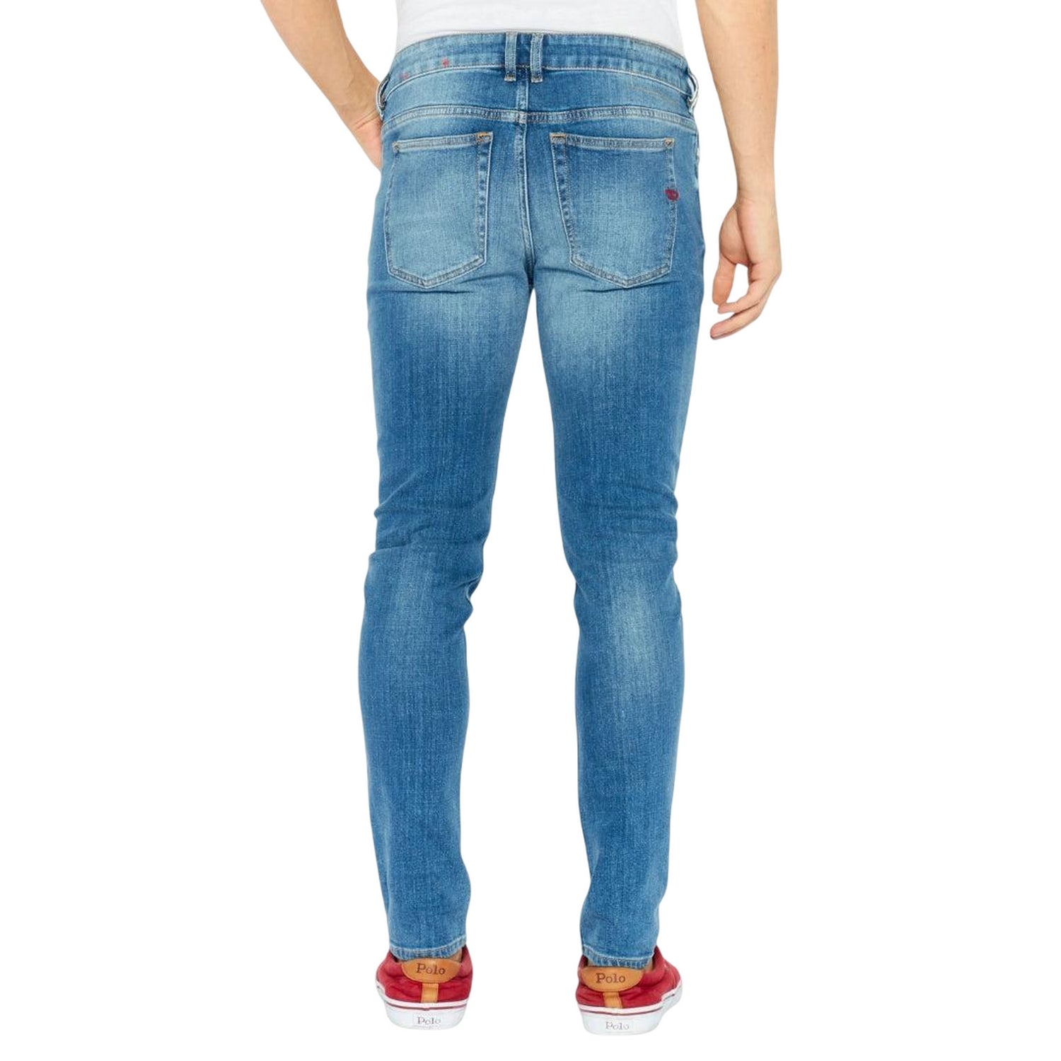 Blue - Back - Diesel Mens 1979 Sleeker Jeans