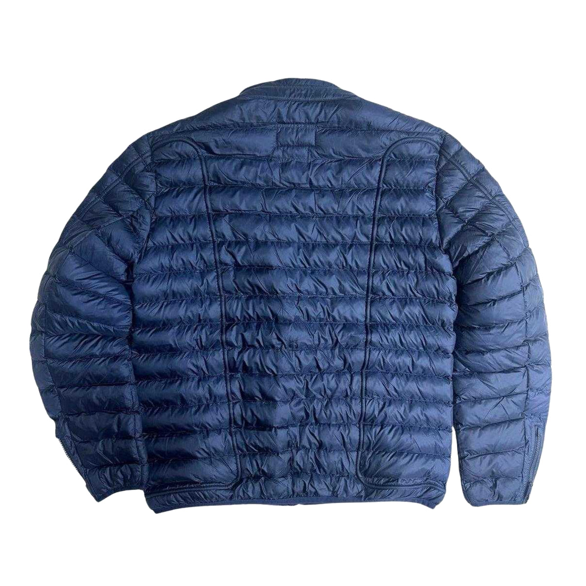 Navy Blue - Back - Diesel Mens Plain Padded Jacket
