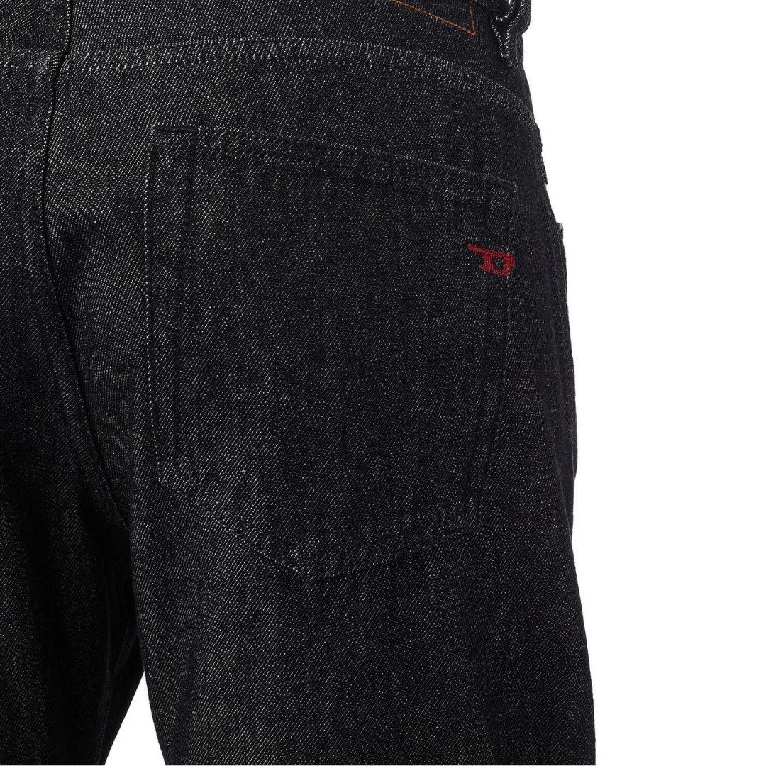 Black - Lifestyle - Diesel Mens D-Viker Cotton Jeans