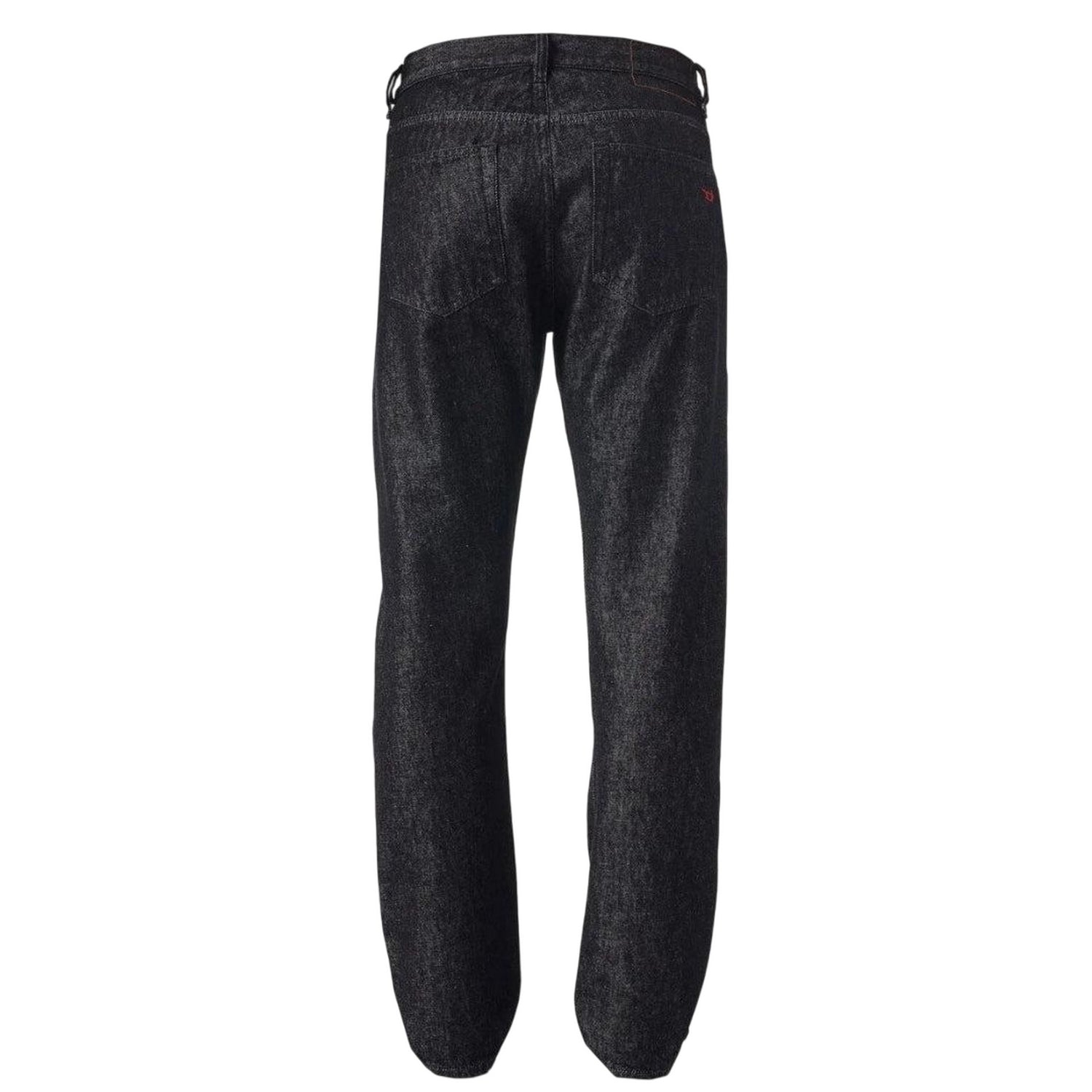 Black - Back - Diesel Mens D-Viker Cotton Jeans