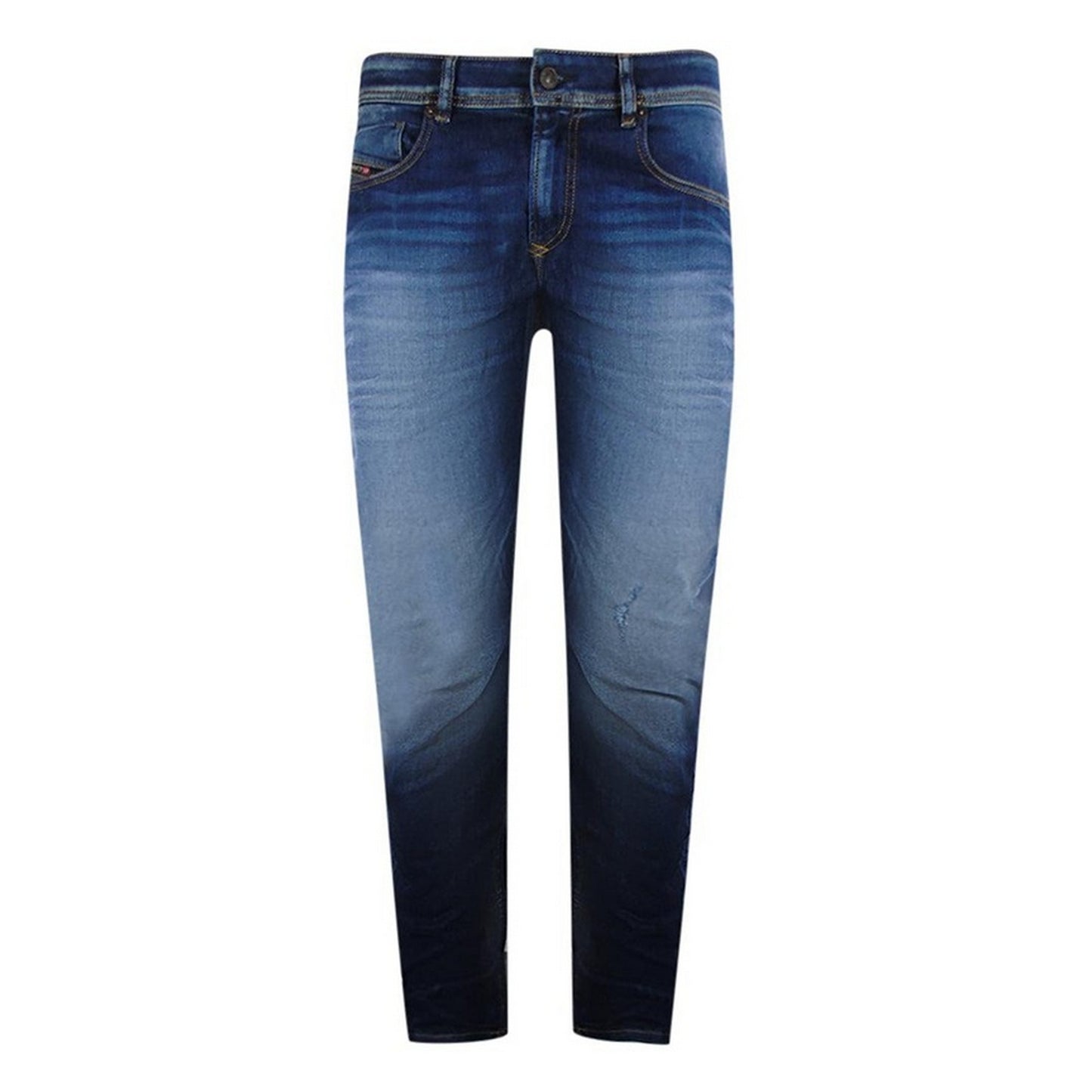 Dark Blue - Front - Diesel Mens 1979 Sleeker-R Jeans