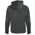 Black - Back - Emporio Armani Mens Eagle Logo Hoodie
