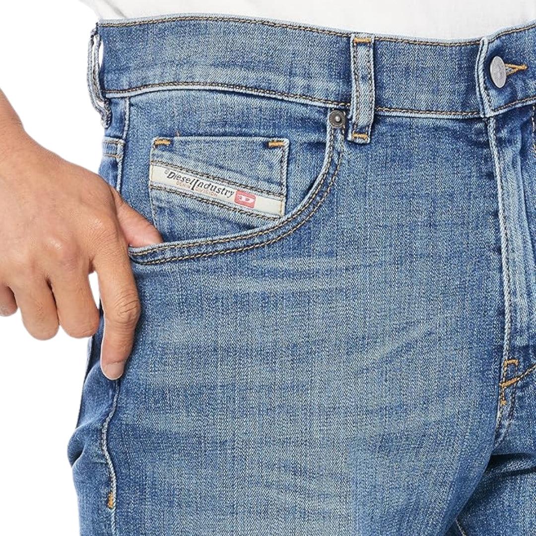 Blue - Pack Shot - Diesel Mens D-Strukt Jeans