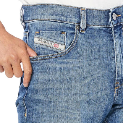 Blue - Pack Shot - Diesel Mens D-Strukt Jeans