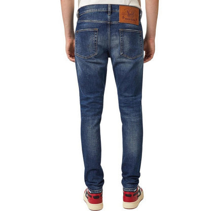 Blue - Back - Diesel Mens D-Strukt Jeans