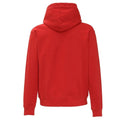 Red - Back - Diesel Mens S-Girk Logo Full Zip Hoodie