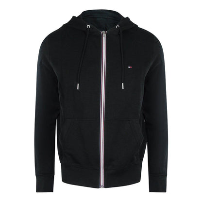 Black - Front - Tommy Hilfiger Mens Full Zip Hoodie