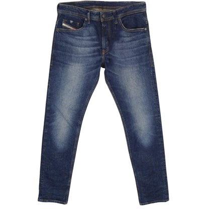 Blue - Front - Diesel Mens Thommer-X Jeans