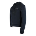 Navy Blue - Side - Emporio Armani Mens Full Zip Hoodie