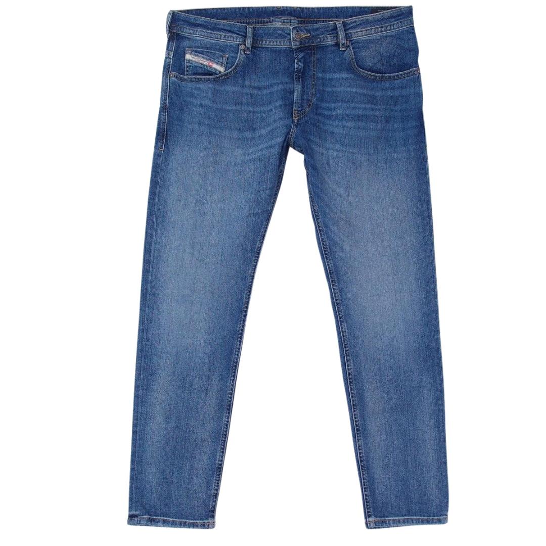 Dark Blue - Front - Diesel Mens Thommer-X Denim Jeans