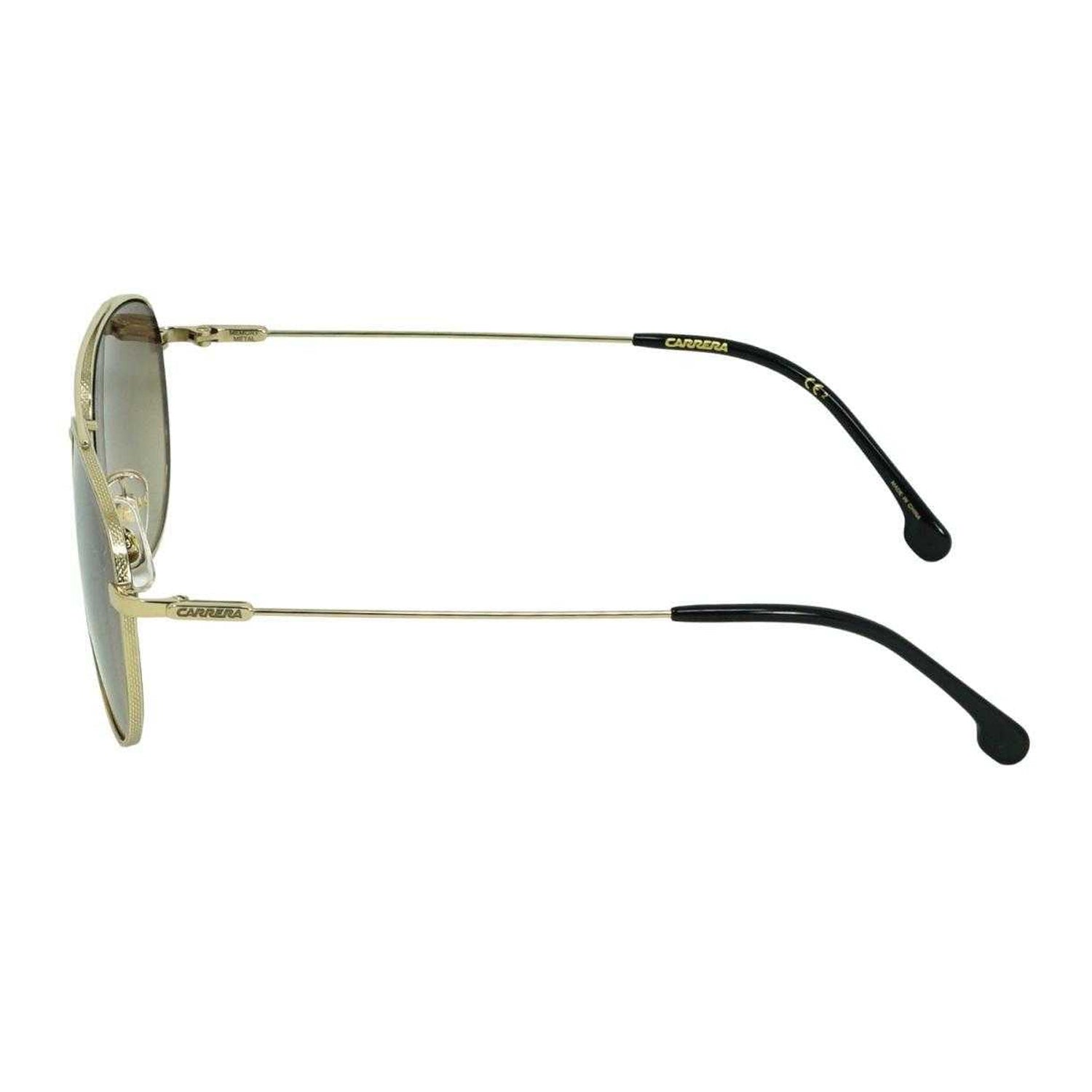 Brown - Side - Carrera Mens Pilot Sunglasses
