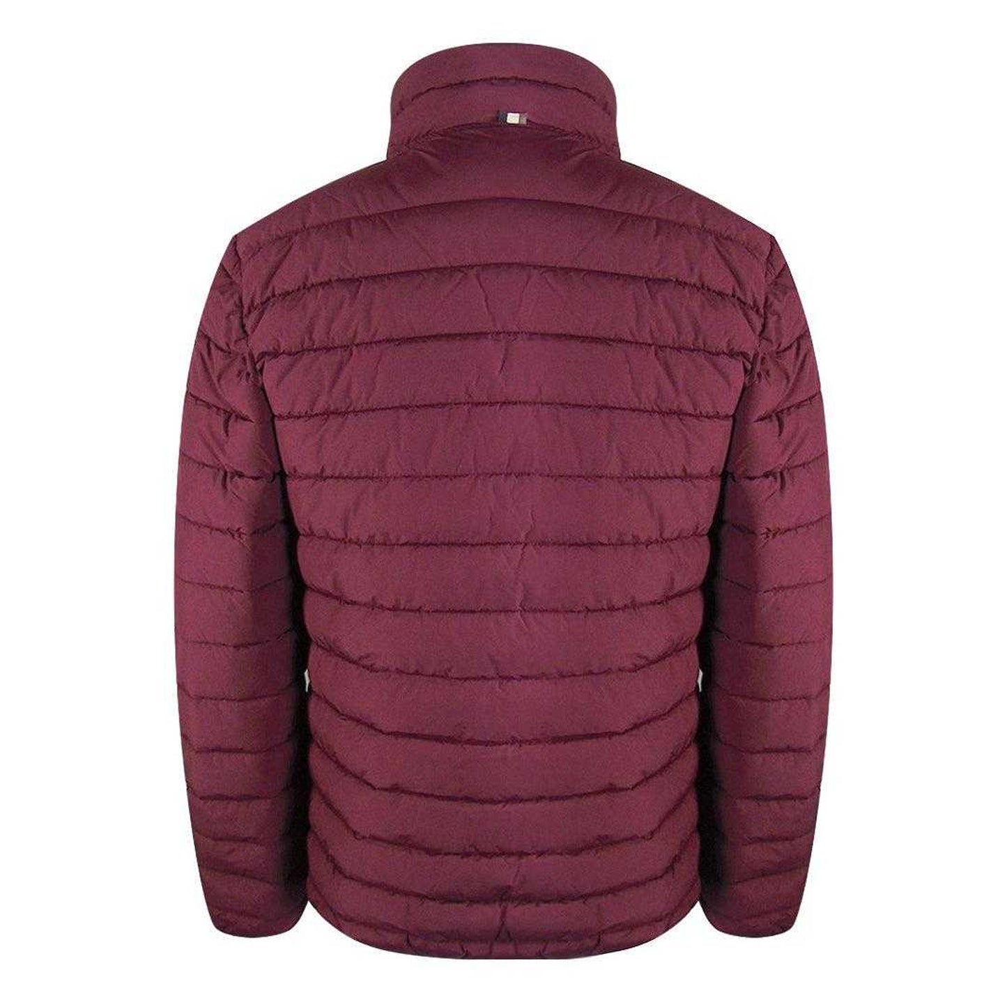 Burgundy - Back - Aquascutum Mens Active Padded Jacket