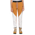 Pink-Brown-White - Front - Parajumpers Unisex Adult Moscova Colour Block Sweatpants