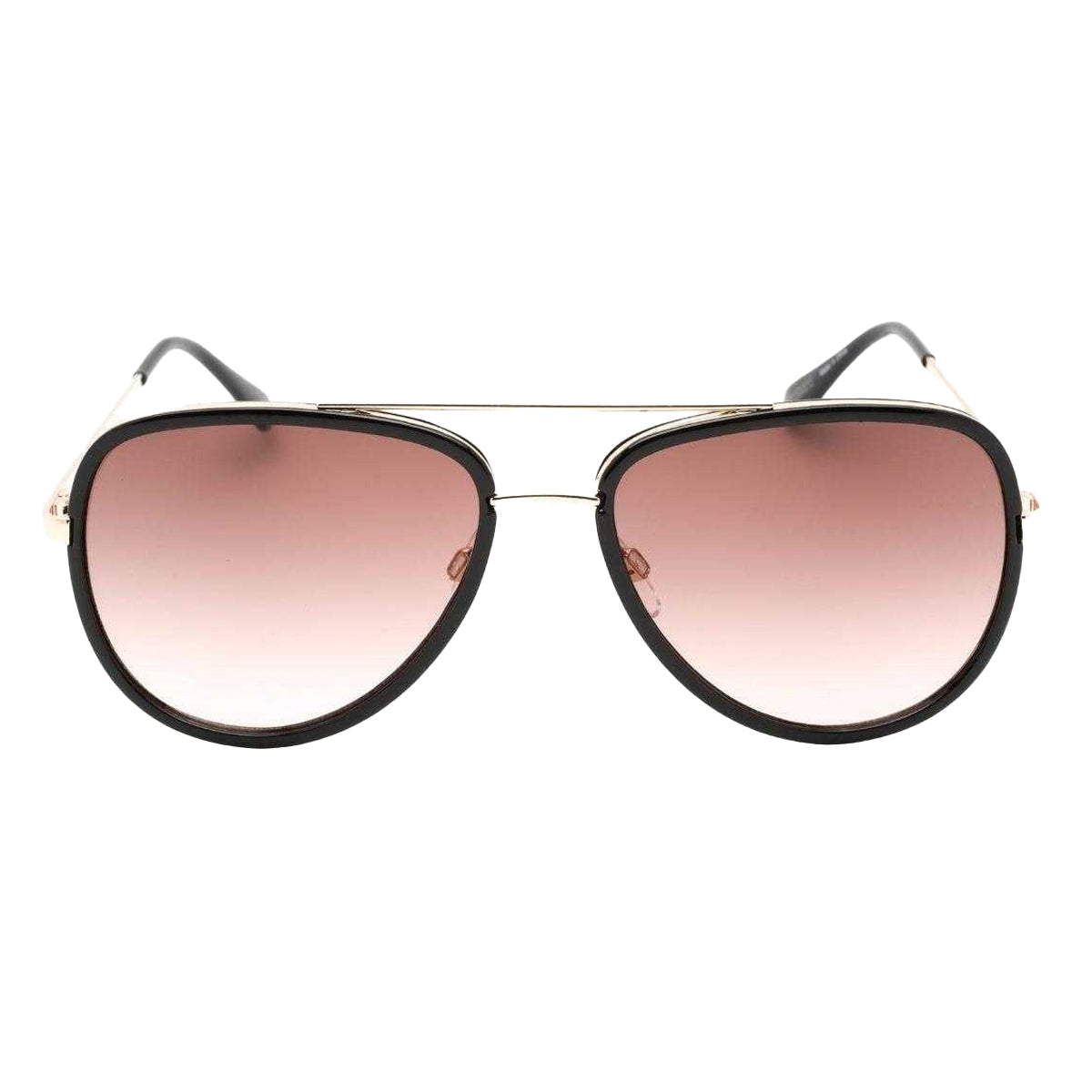 Black - Back - Guess Womens-Ladies Pilot Sunglasses