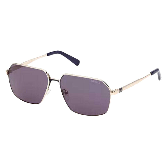 Gold - Front - Guess Mens Sunglasses