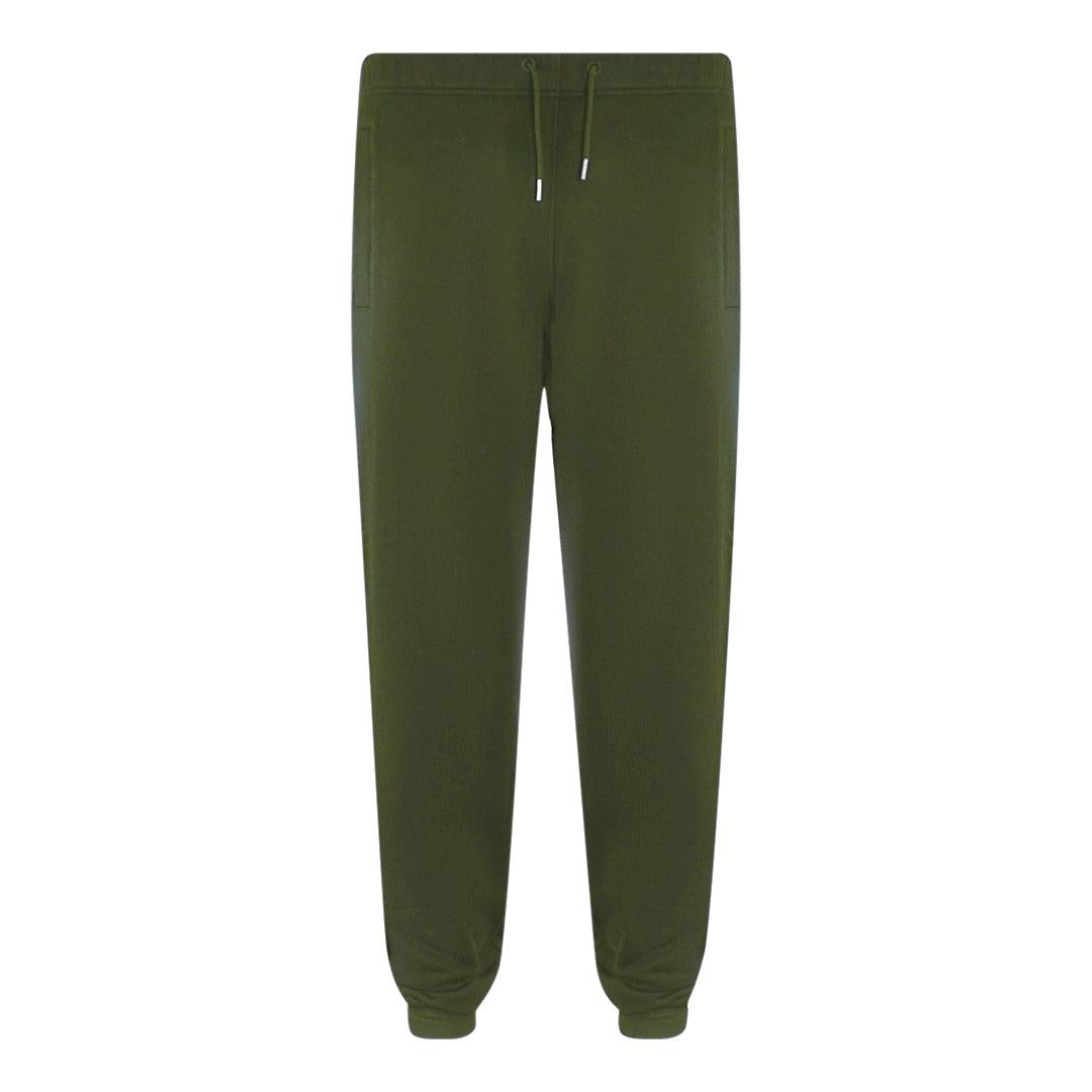 Hunter Green - Front - Fred Perry Unisex Adult Loop Back Sweatpants