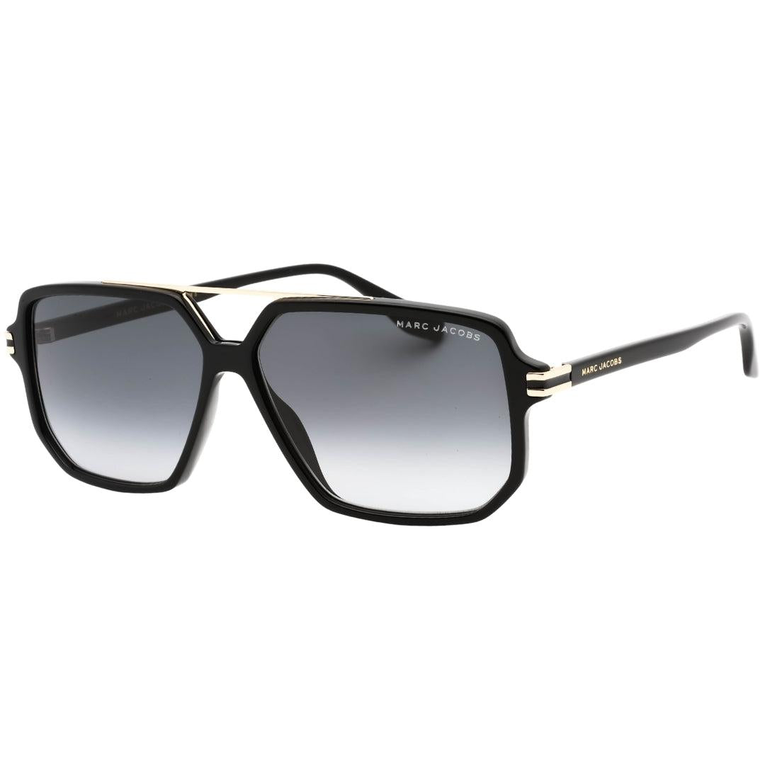 Dark Grey - Back - Marc Jacobs Mens Rectangular Sunglasses