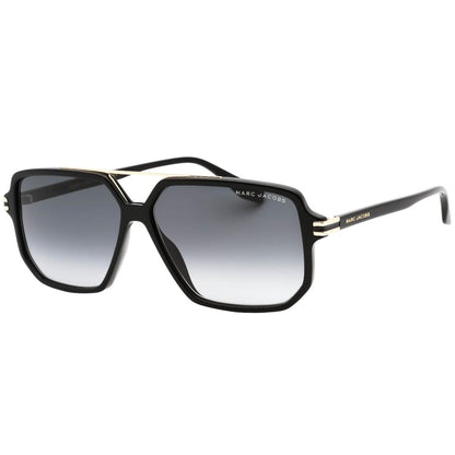 Dark Grey - Back - Marc Jacobs Mens Rectangular Sunglasses