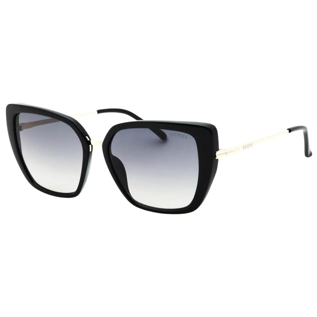 Shiny Black - Front - Guess Womens-Ladies Smoke Gradient Sunglasses