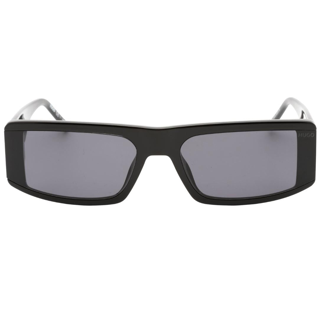 Grey - Front - Hugo Boss Mens Rectangular Sunglasses