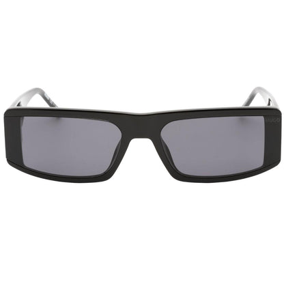 Grey - Front - Hugo Boss Mens Rectangular Sunglasses