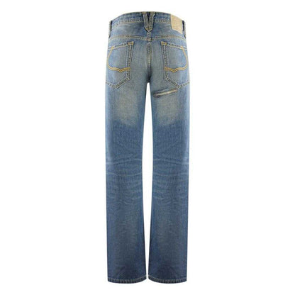 Blue - Back - 55DSL Mens Parkye Jeans