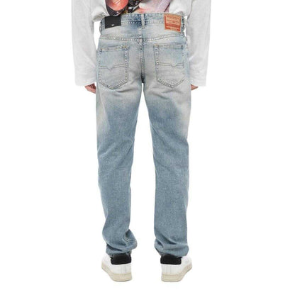 Light Blue - Back - Diesel Mens Buster-X Jeans