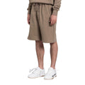Brown - Lifestyle - Off-White Unisex Adult Embroidered Sweat Shorts