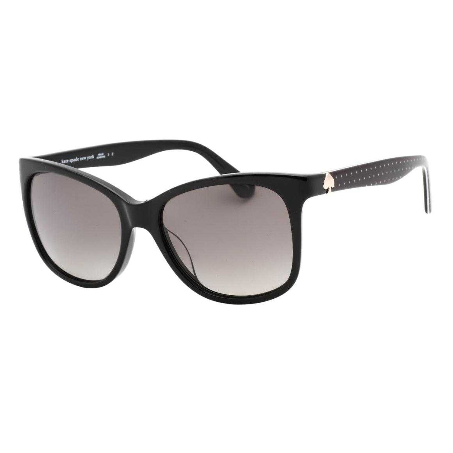 Black-Grey - Back - Kate Spade Womens-Ladies Danalyn Polarised Sunglasses