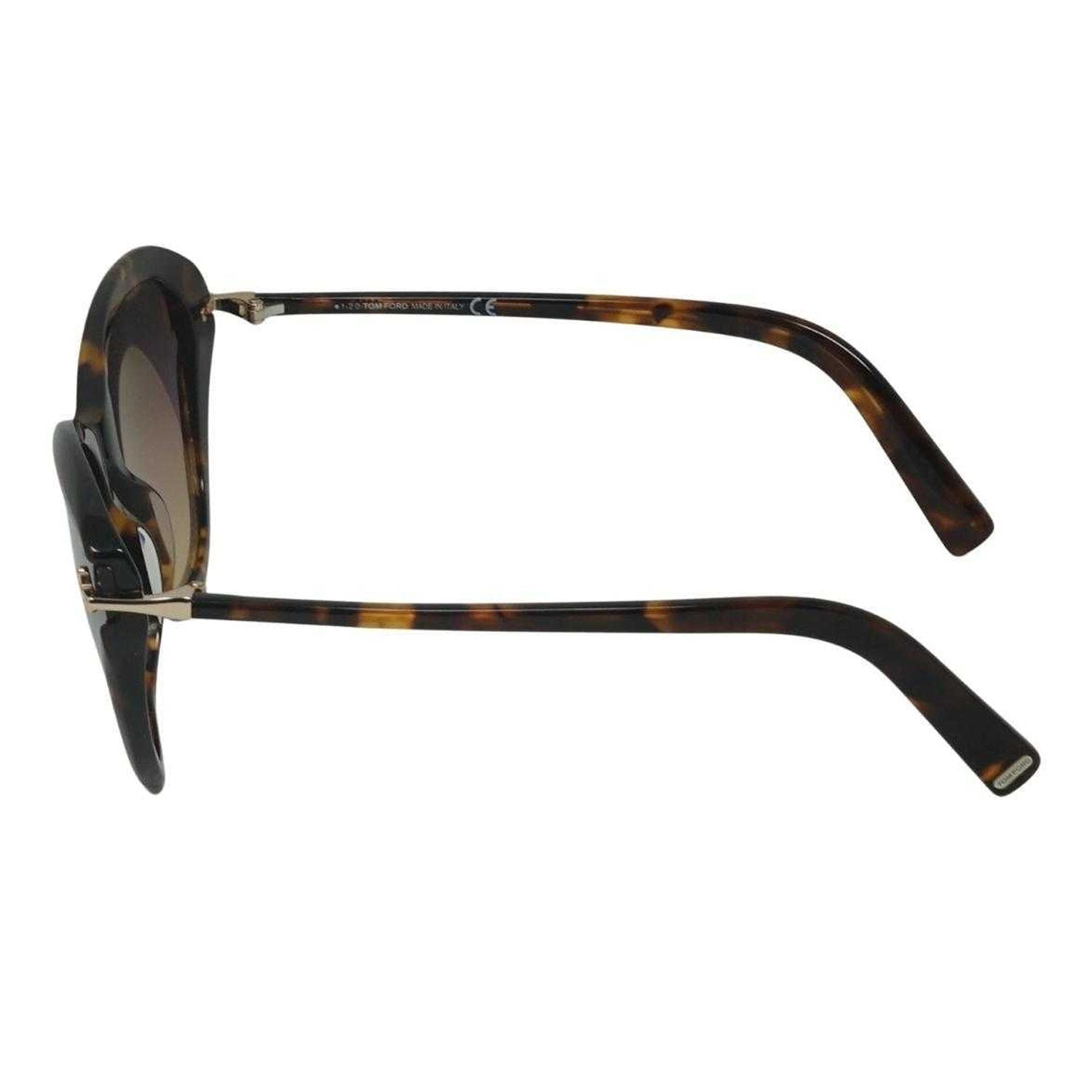 Black - Back - Tom Ford Womens-Ladies Leigh Sunglasses