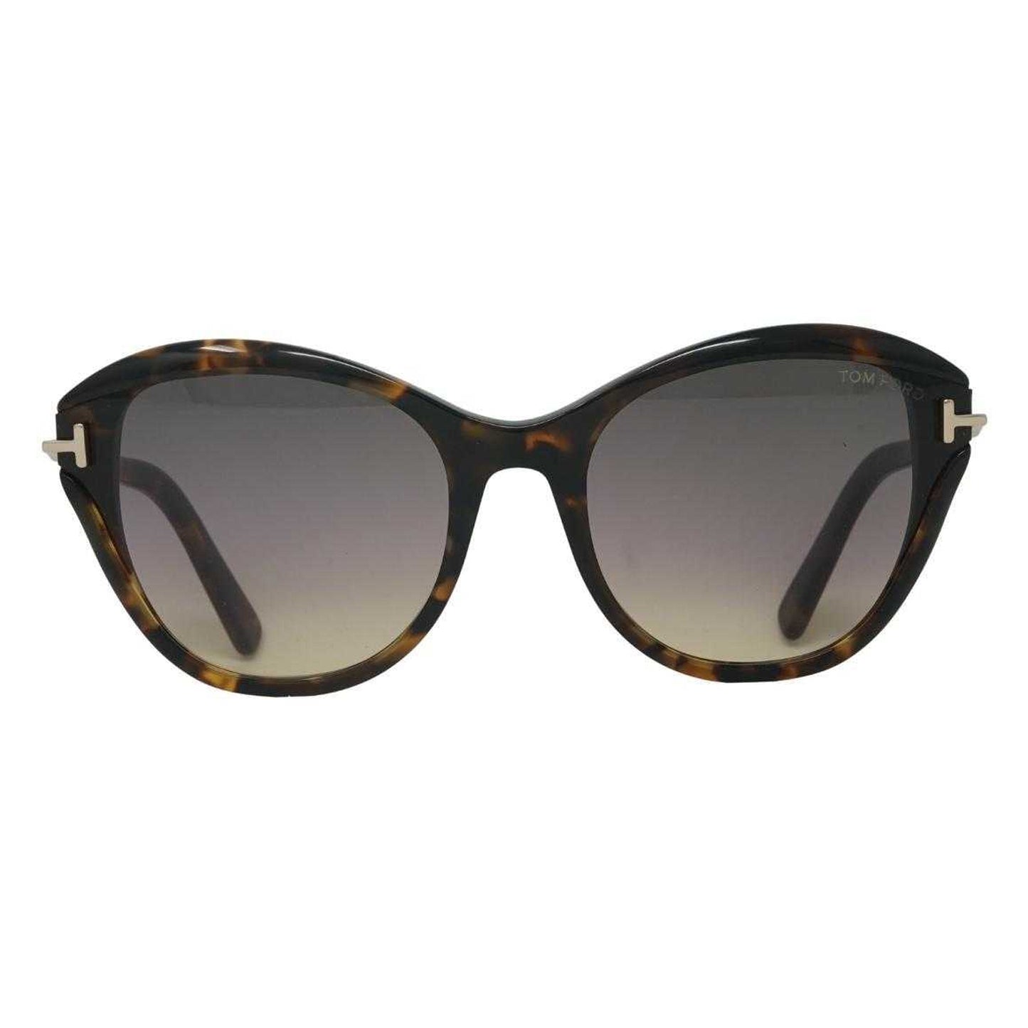 Black - Front - Tom Ford Womens-Ladies Leigh Sunglasses