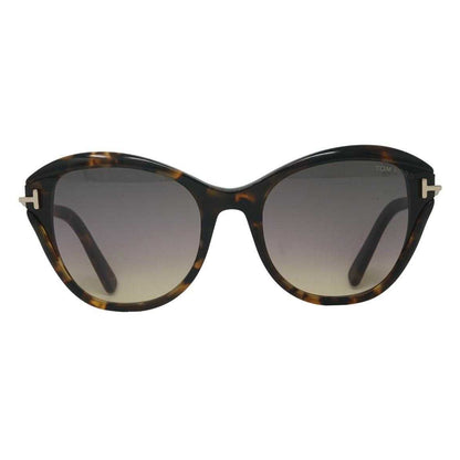 Black - Front - Tom Ford Womens-Ladies Leigh Sunglasses